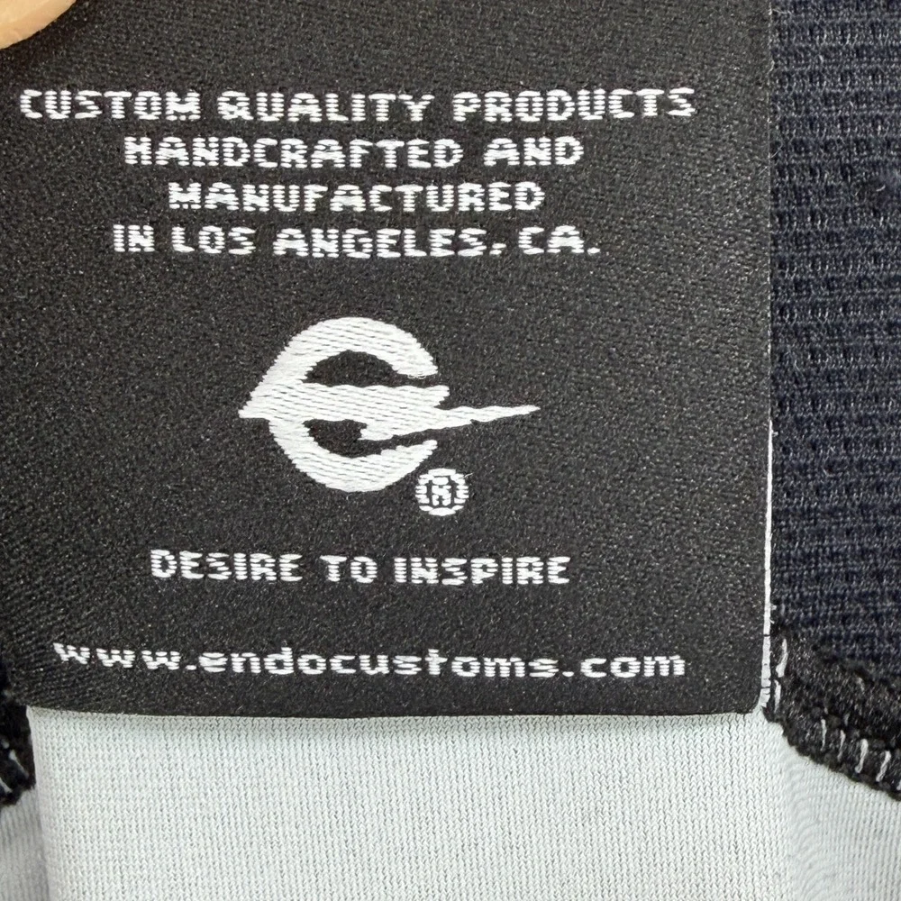 Endo Customs Engine 11 Mens Cycling Bib Shorts Small Camo Black‎ Padded USA Made